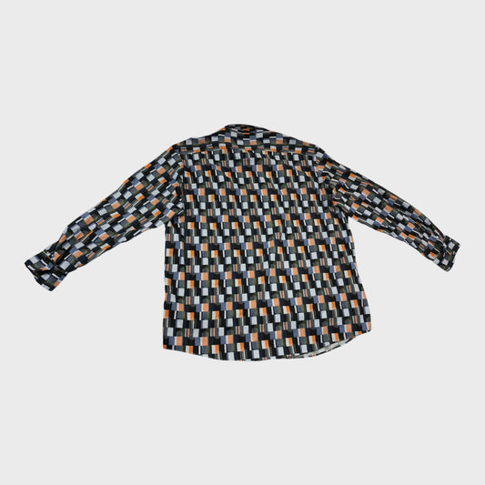 Olymp Blue Block Shirt