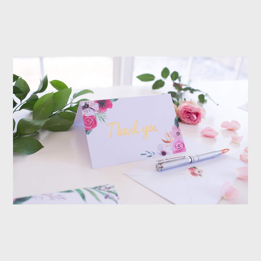 48 Thank You Cards and Accessories