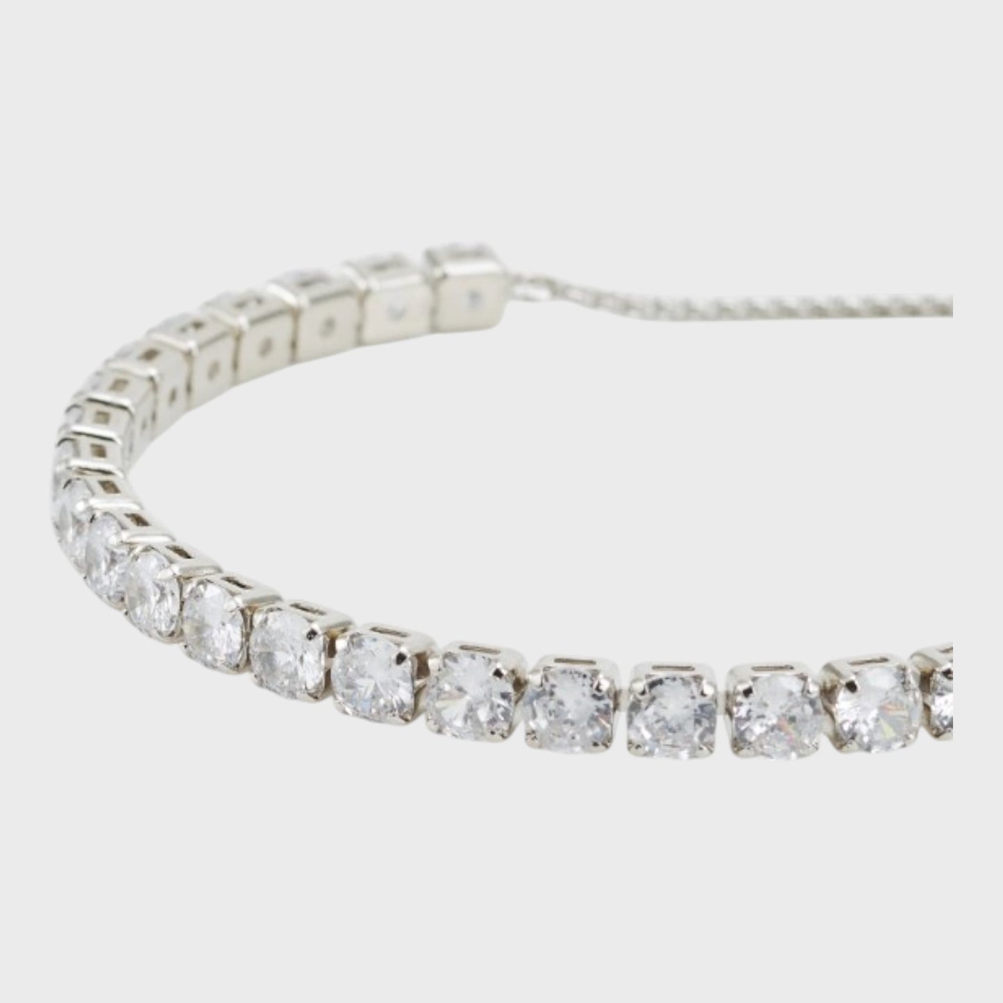 Ted Baker Gold Tone Crystal Slider Bracelet