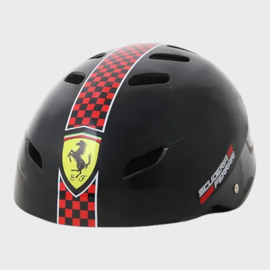 Black Ferrari Helmet With Adjustor