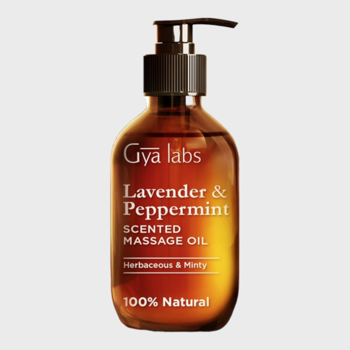 Gya Labs Lavender & Peppermint Massage Oil - 200ml