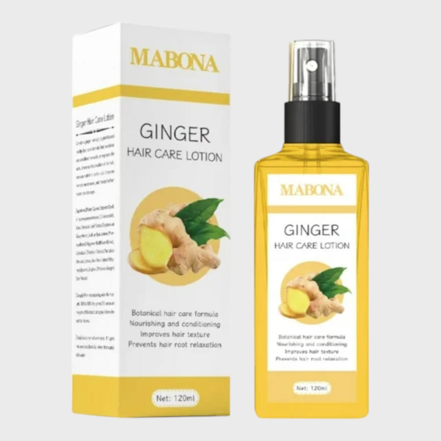 Mabona Ginger Hair Care Lotion - 120ml