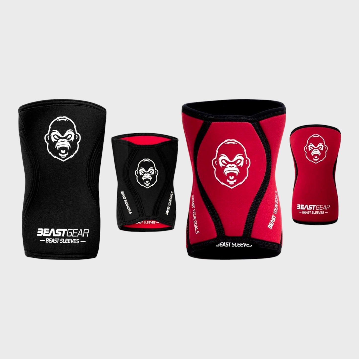 Beast Gear - Premium 5mm Neoprene Compression Knee Sleeves