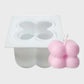 4pc Silicone Candle Moulds