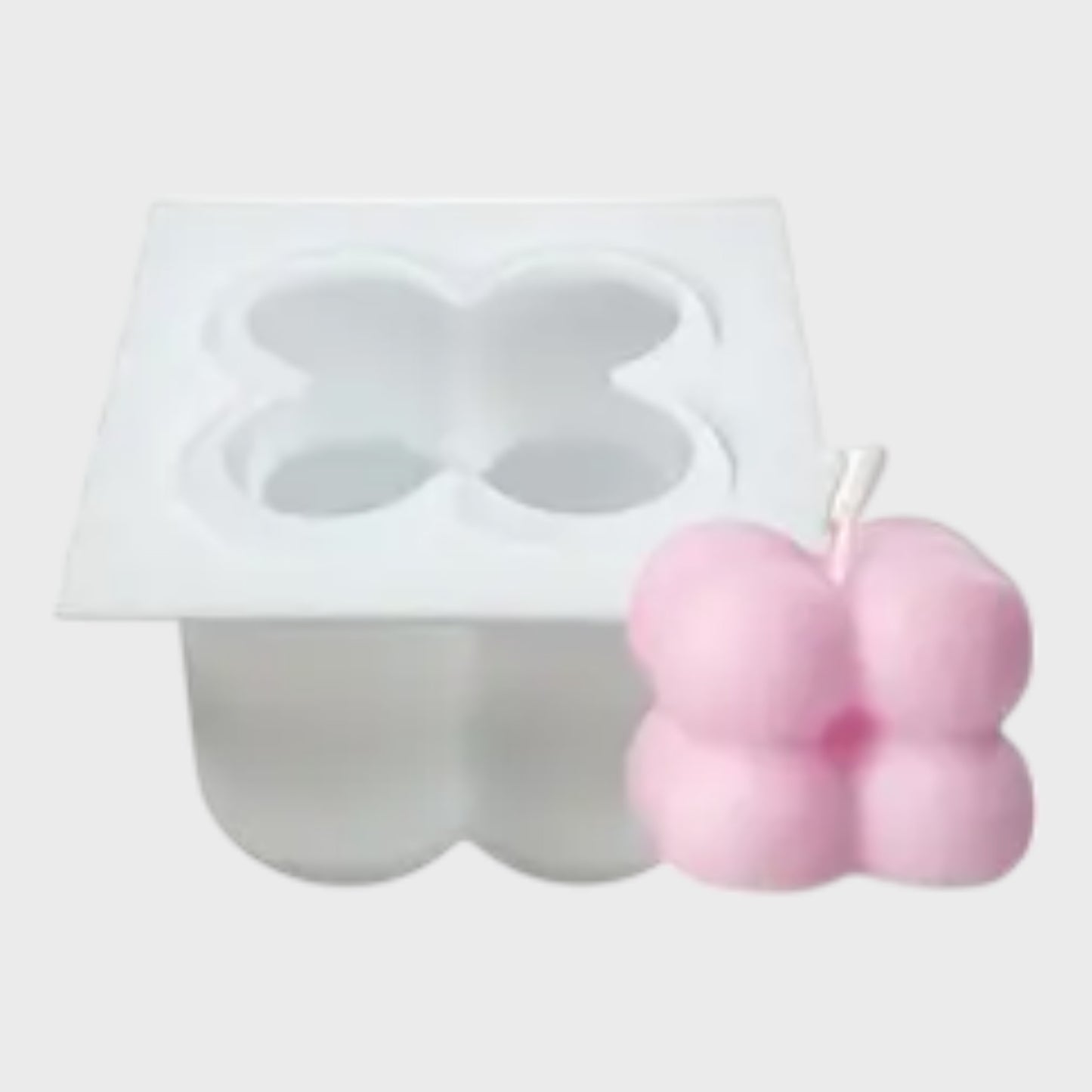 4pc Silicone Candle Moulds