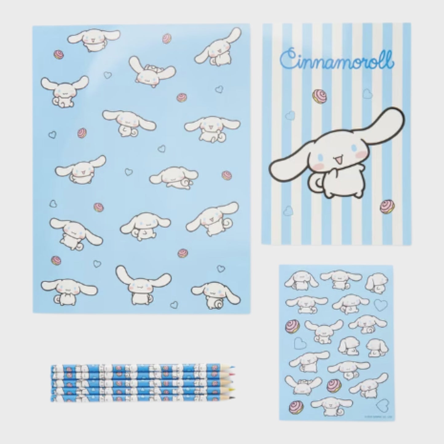 Hello Kitty Cinnamoroll Stationery Set