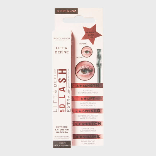 Make Up Revolution Lift and Define 5D Lash Mascara - 14ml