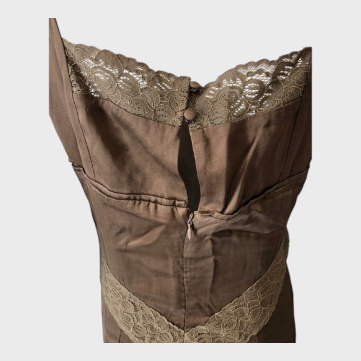 Branded Chocolate Gelato Midi Dress