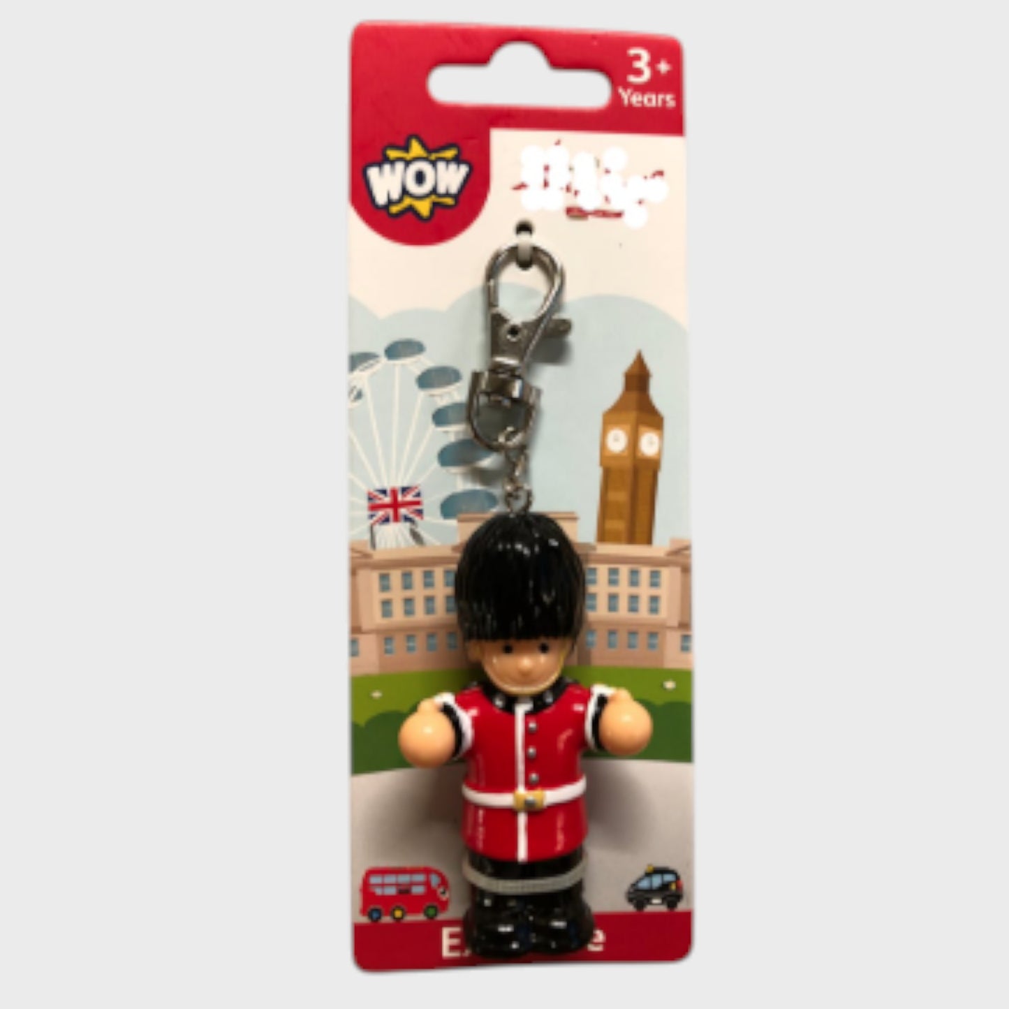 Soldier Keyring Toy Figure Keychain for Kids 3+ Years Collectable
