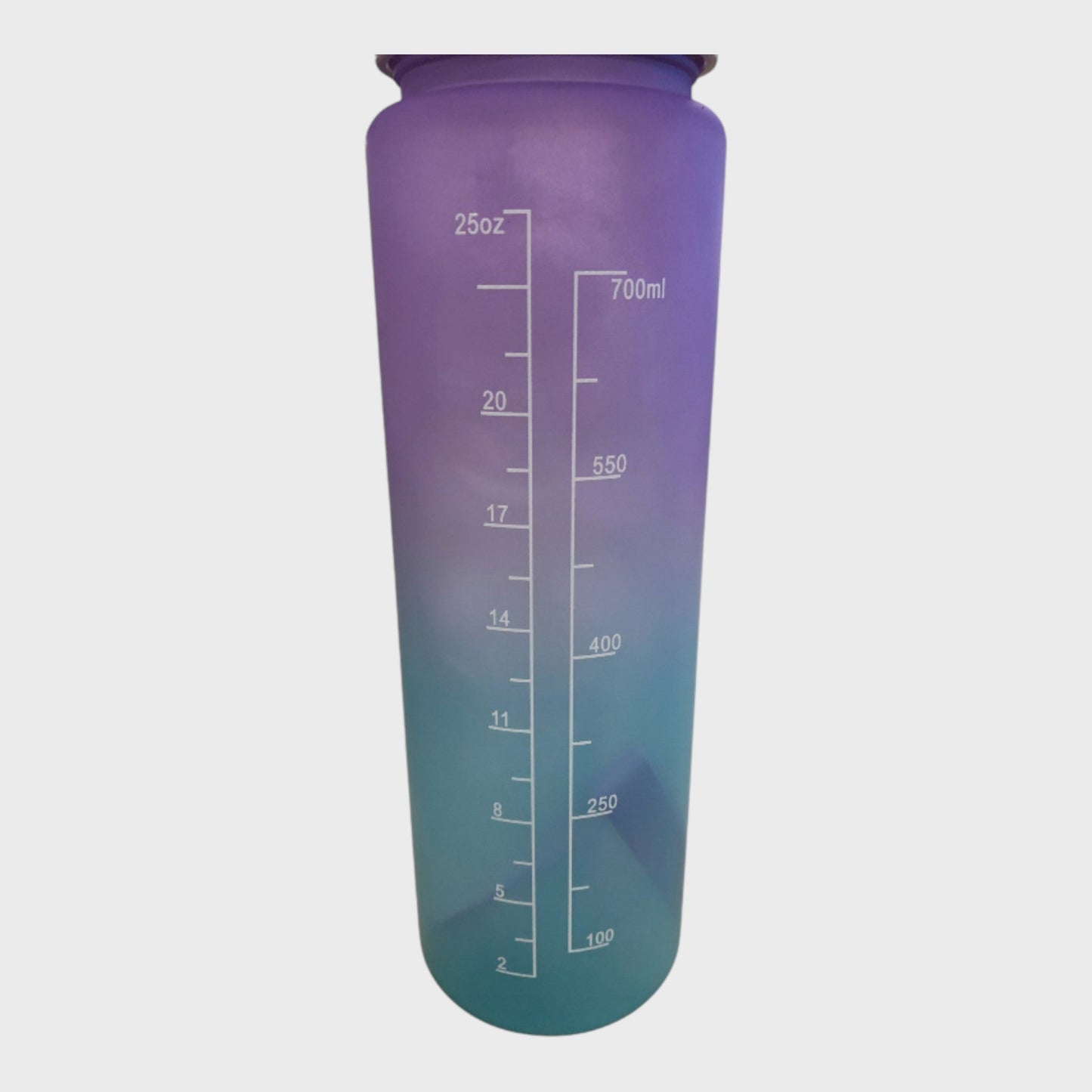 Gradient Purple and Green 2L and 25oz Water Bottle Pack