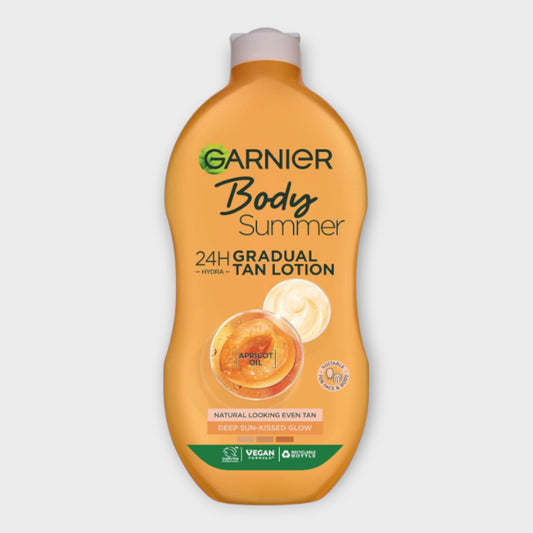 GARNIER Body Summer 24H Gradual Tan Lotion with Apricot Oil 400ml