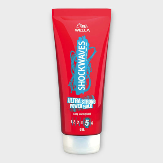 Wella Shockwaves Ultra Strong Power Hold Gel-  200ml