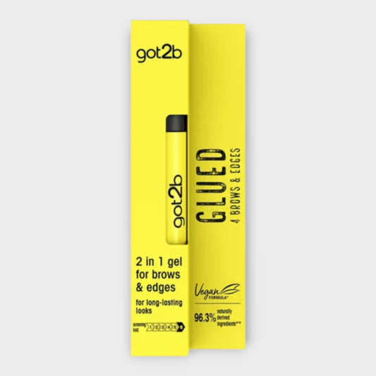GOT2B Glued 2 in 1 Gel for Brows & Edges Long-Lasting Vegan Formula