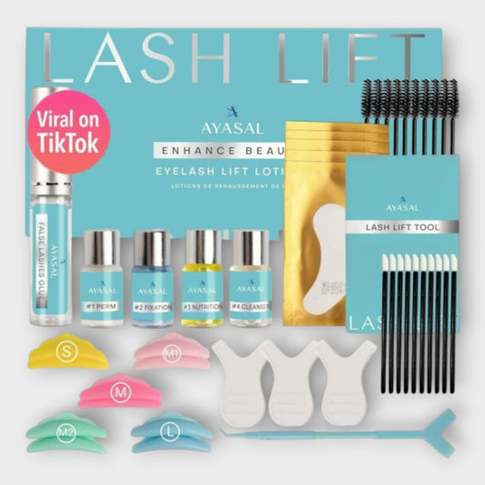 AYASAL Eyelash Lift Kit Complete Set for Lash Lifting with Tools