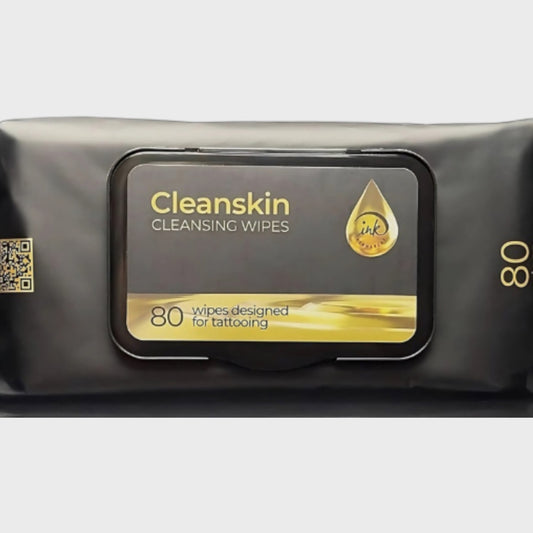 CleanSkin Tattoo Cleansing Wipes 80PCS