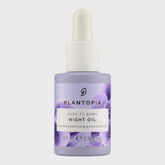 Plantopia Night Face Oil - Relaxing Ashwagandha & Sandalwood 27ml