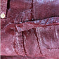 River Island Red Metallic Snake Print Jeans