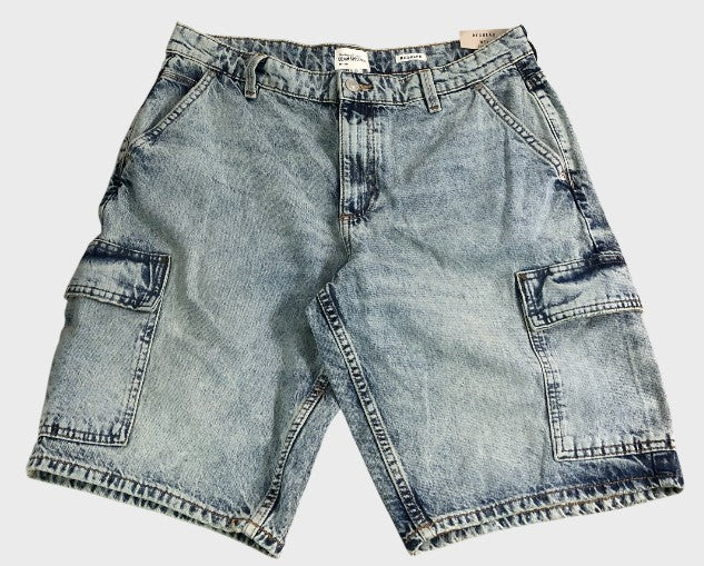 River Island Denim Cargo Shorts