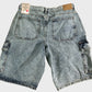 River Island Denim Cargo Shorts