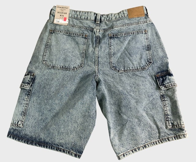 River Island Denim Cargo Shorts