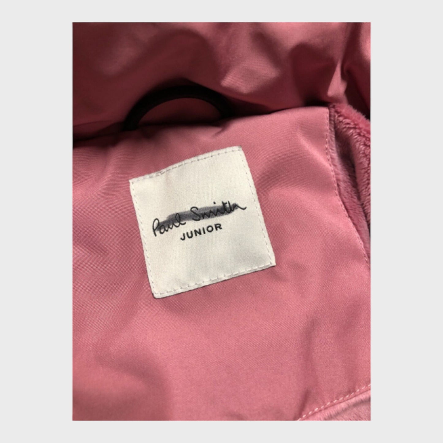 Paul Smith Pink Shower Resistant Parka