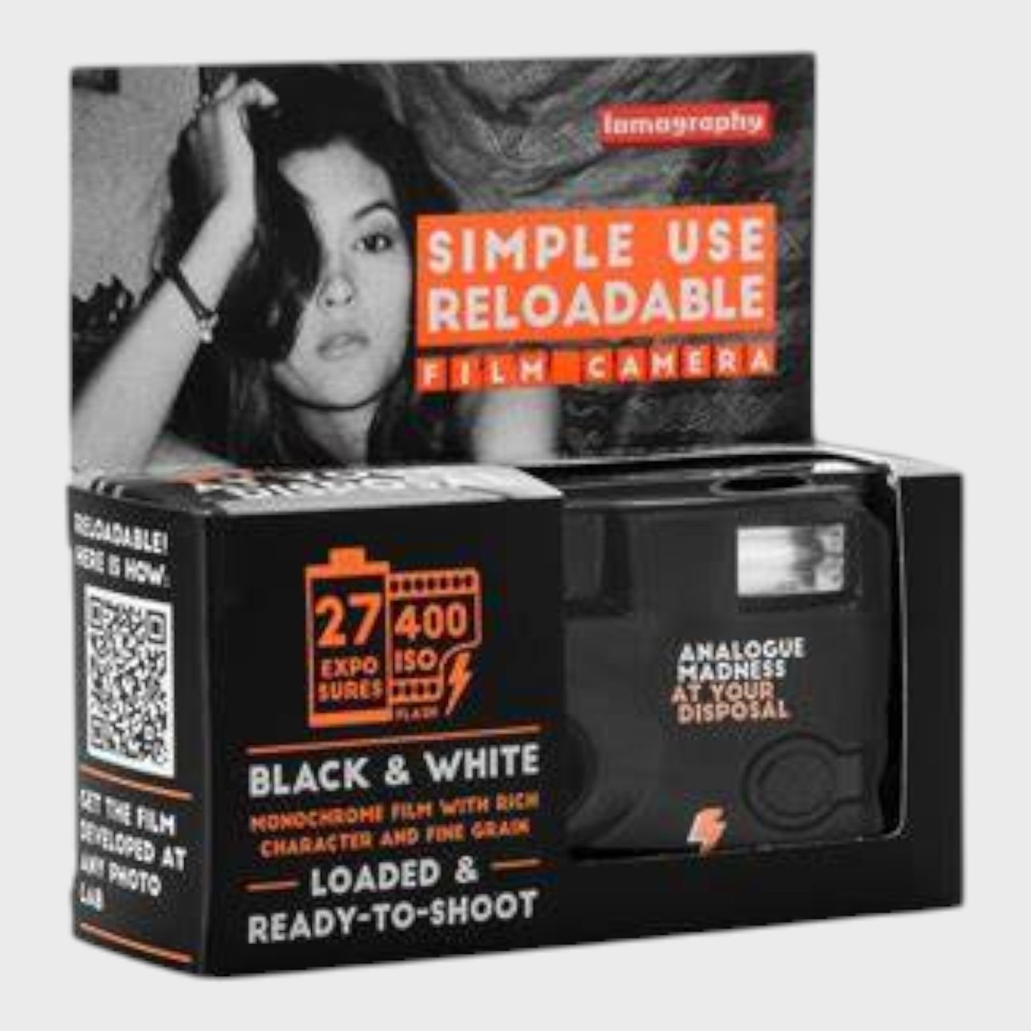 Lomography Reloadable Black & White Camera