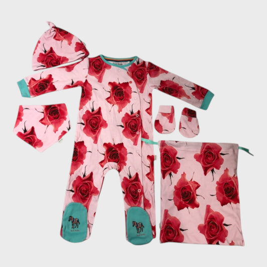 Paul Smith Pink Rose 5 Piece Sleep Suit Set