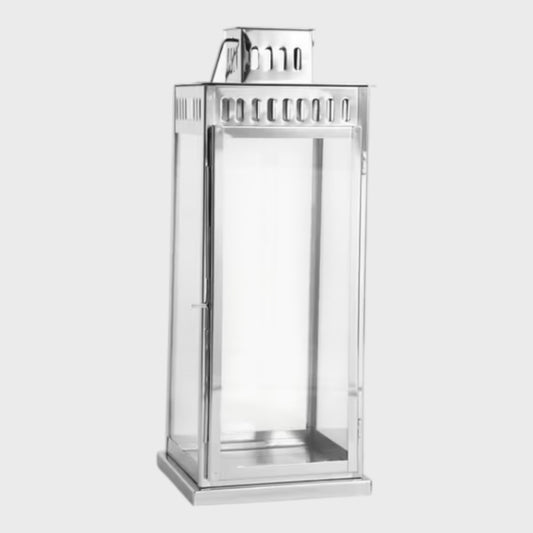 Branded Richmond Silver Lantern Candle Holder