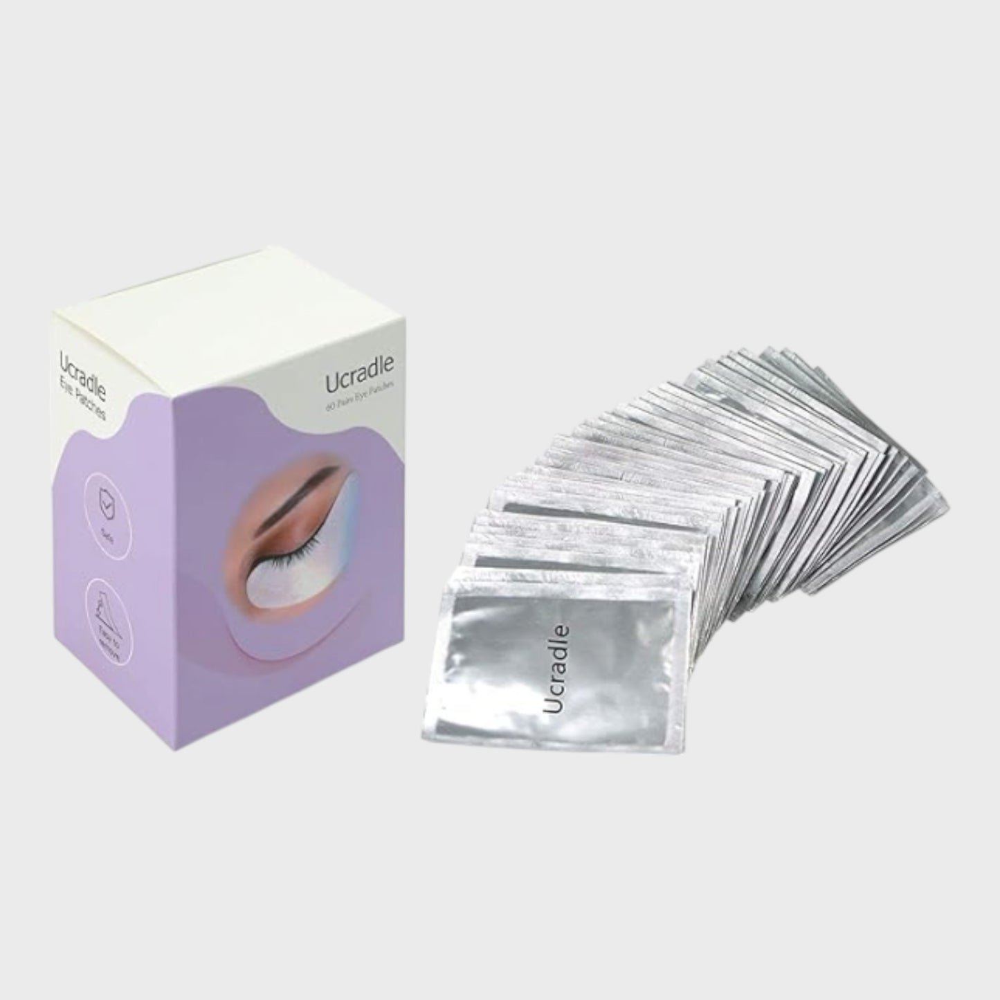 Eyelash Extension Gel Pads - Pack of 60
