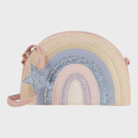 Glittery Rainbow Cross Body Bag