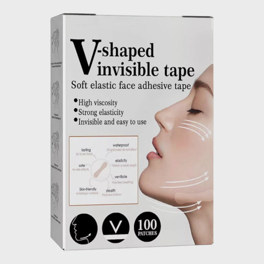 Facial Lift Invisible Tape - V-Shaped - 100 Pieces