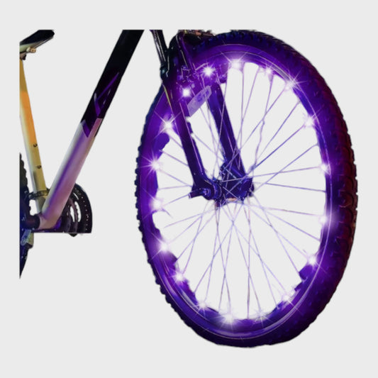 Activ Life Bike Lights - Two Wheel Pack - Purple