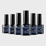 Aokitec Dazzling Night Gel Nail Polish - 6 Pieces