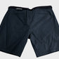 River Island Navy Belted Chino Shorts - Size UK 42"
