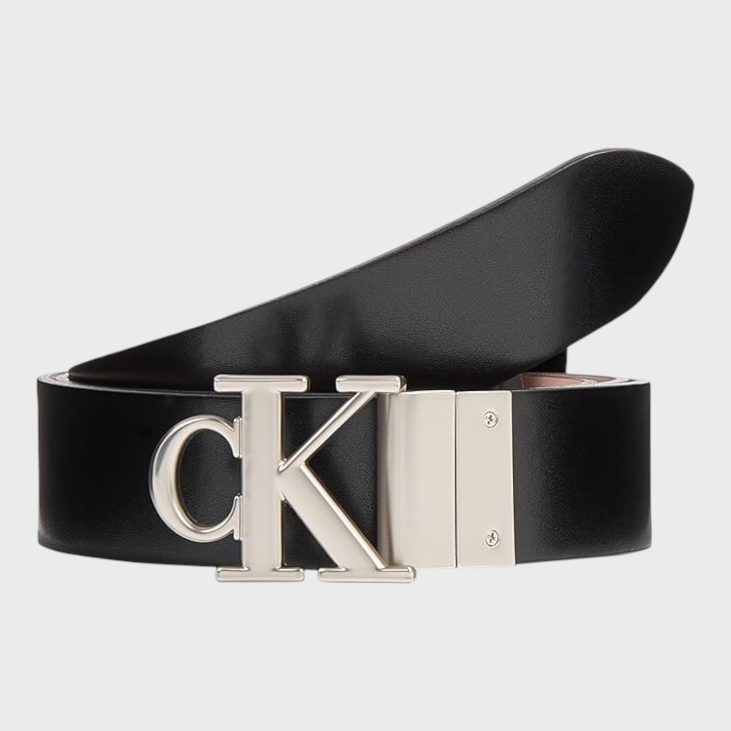 Calvin Klein Reversible Black Leather Belt - Size Small