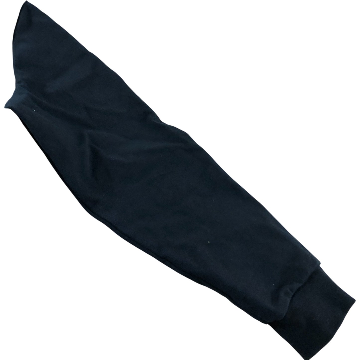 Branded Black Hybrid Puffer Jacket - Size Medium