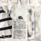 Long Sleeve Striped Top Women's Casual Cotton Blend UK10