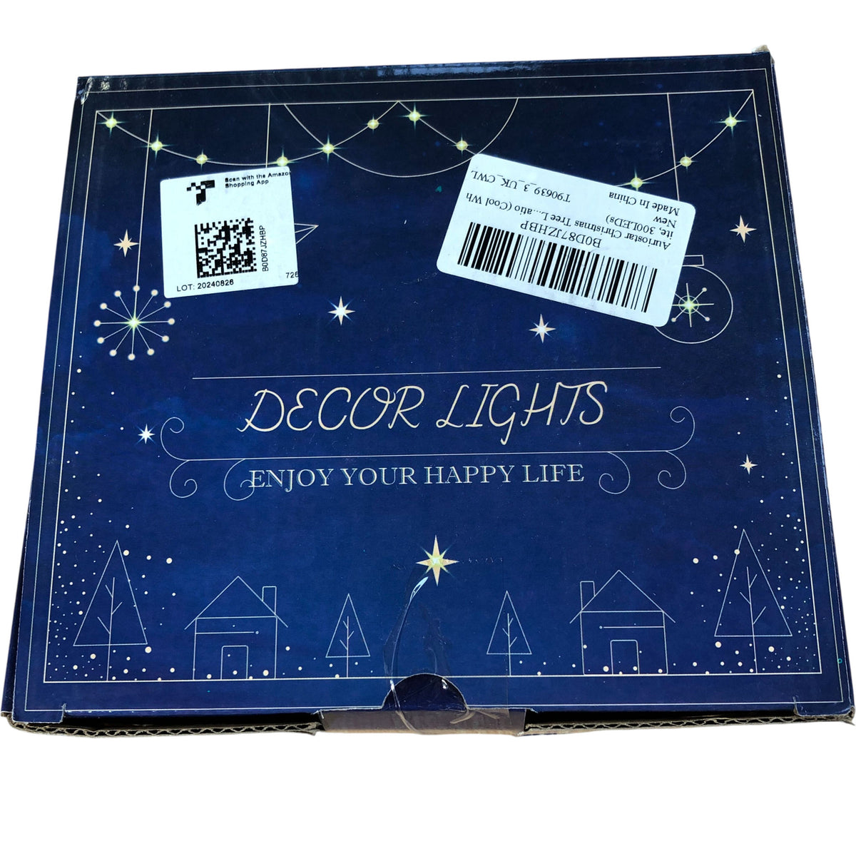 Auriostar LED String Lights 300 LEDs Cool White Decorative Lighting