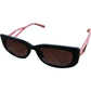 PRADA Cat Eye Sunglasses Pink Frame Women's Stylish UV Protection Fashion