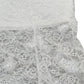 River Island Women's UK12 Lace Flared White Skirt Size 12 Elegant Design