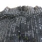 Long Tall Sally UK20 Women's Black Sequin Long Sleeve Evening Maxi Dress