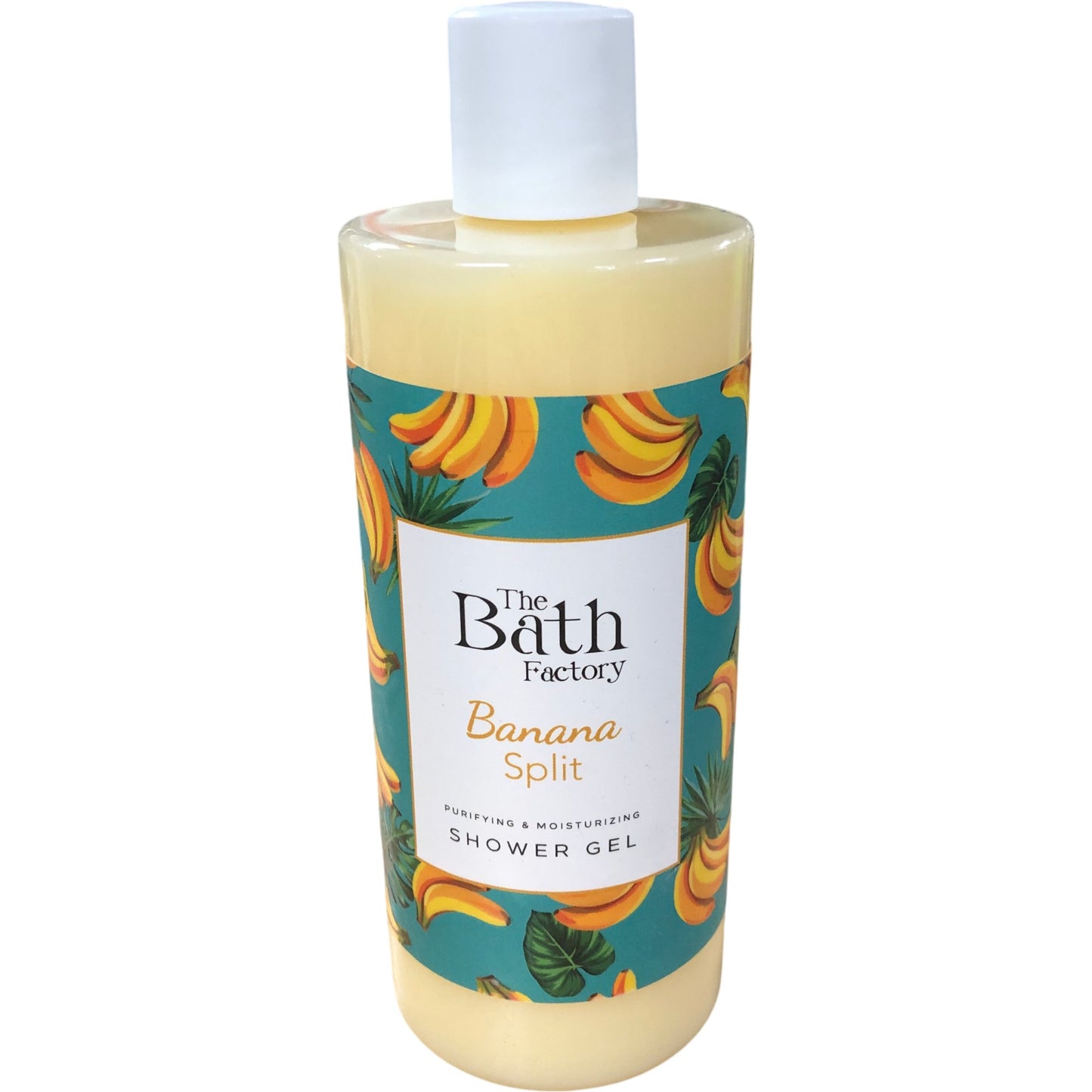 THE BATH FACTORY Banana Split Shower Gel Moisturising 300ml Purifying Bath