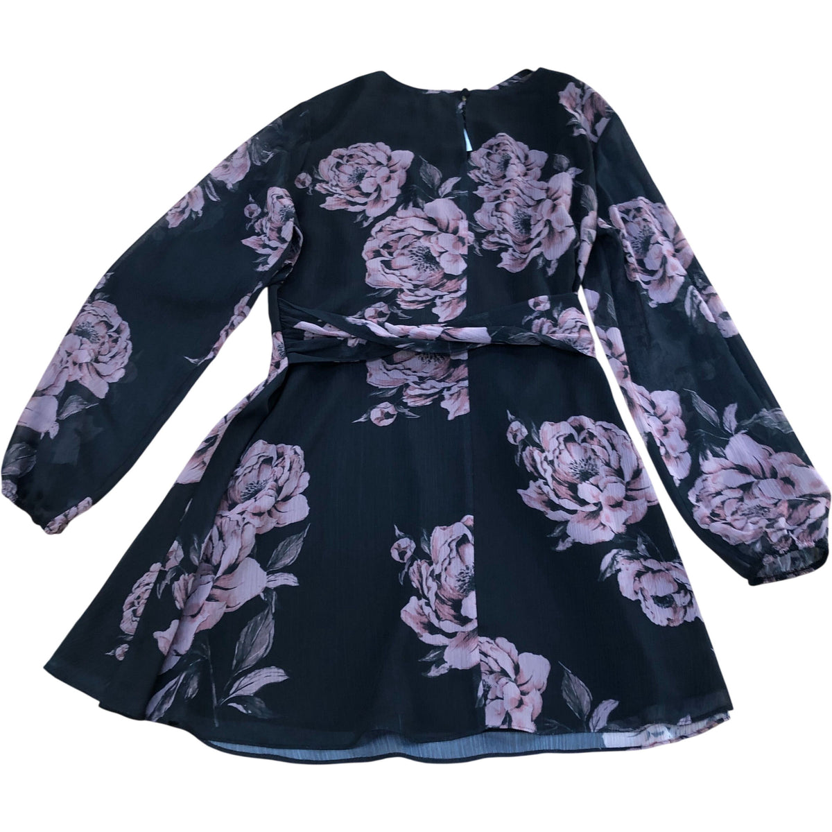 River Island Floral Print Mini Dress Size 12