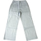 Weird Fish Souline Wide Leg Cropped Jeans Size 10 Women's Skyway Blue