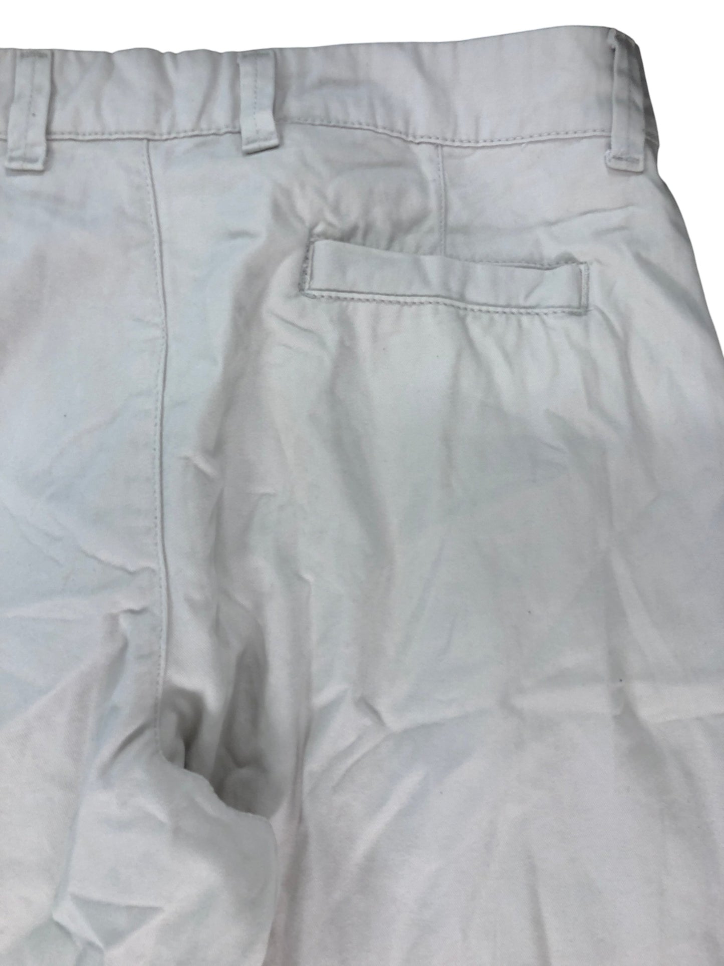 AVANT GARDE White Chinos W30 Men's Cotton Trousers Slim Fit 100% Cotton