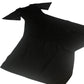 Black Ribbed Flared Dress Women's Short Sleeve Casual XS