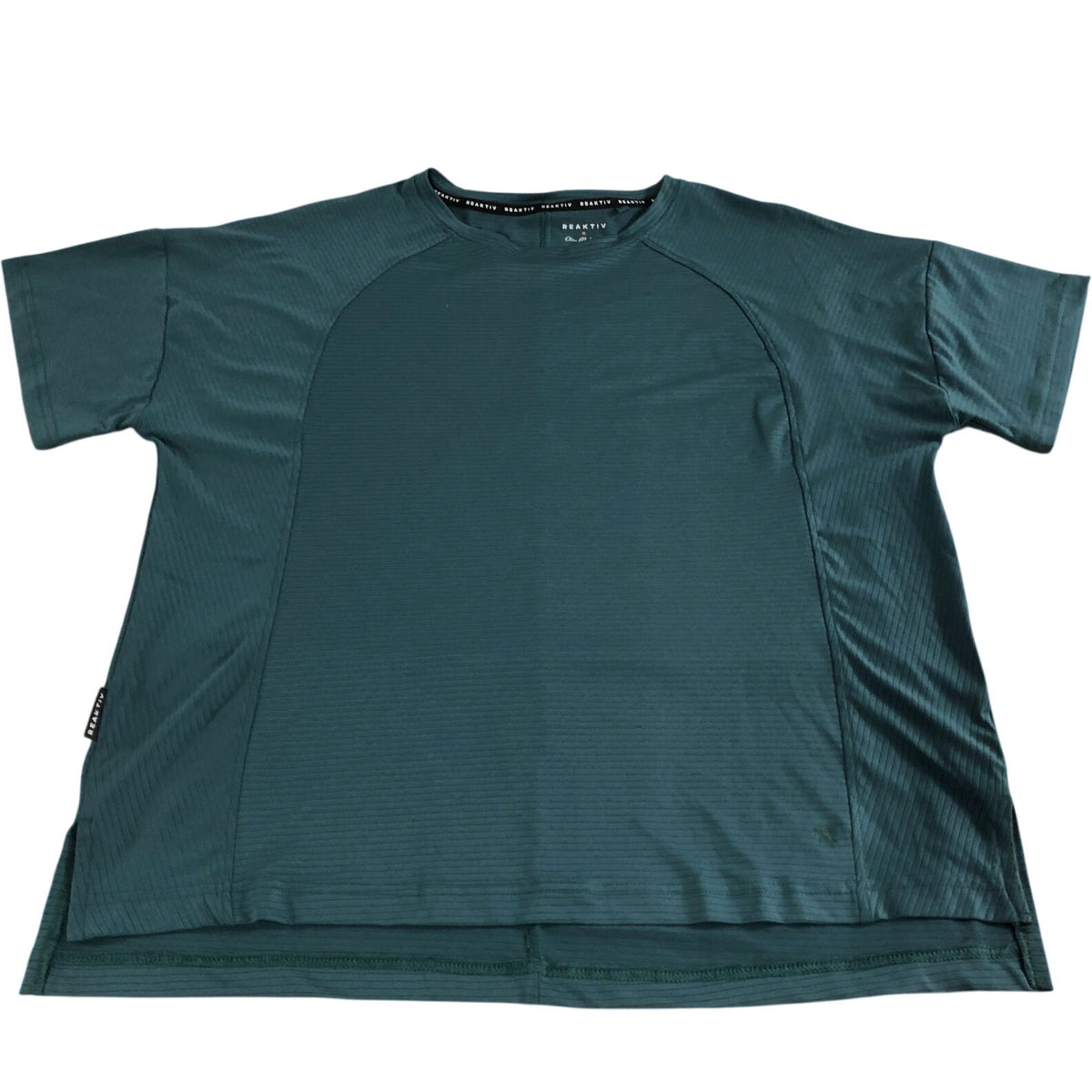 Men's T-Shirt Size Medium Green Short Sleeve Activewear Lightweight Sports Top