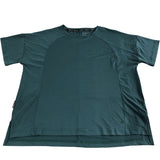 Men's T-Shirt Size Medium Green Short Sleeve Activewear Lightweight Sports Top