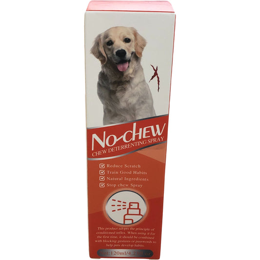 No-Chew Chew Deterrent Spray 120ml Stop Chewing Natural Ingredients