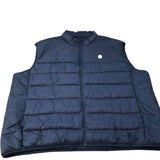 Lyle & Scott Men's Padded Gilet Vest Size M Navy Blue Lightweight Zip Up
